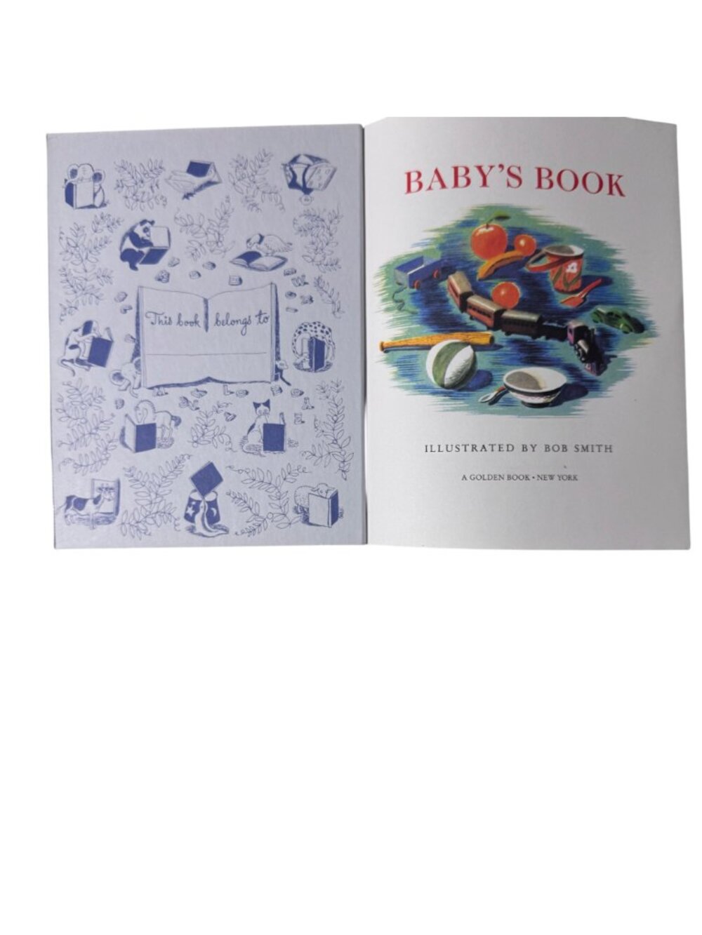Vintage Little Golden Babys Book 50th Anniversary Illustrated Bob Smith 1993 - Picture 2 of 15
